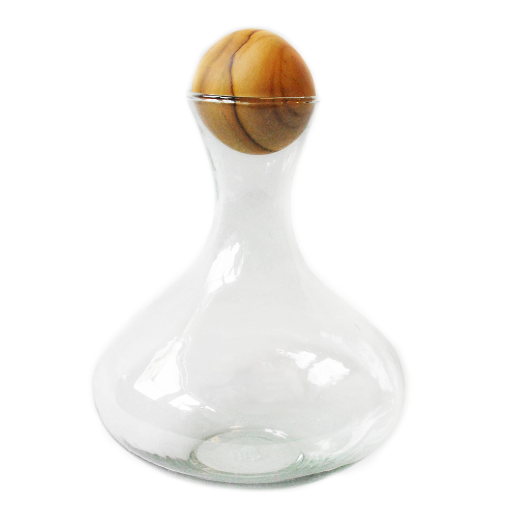 Decanter + Teakwood Topper